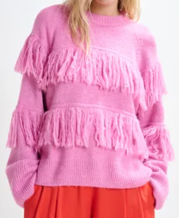 Essentiel Antwerp Johns Pullover with Fringes