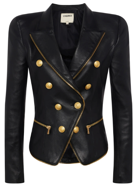 L'Agence Ottilie Zip Strc Blazer