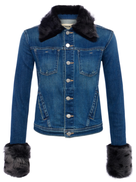 L'Agence Shea Shearling Jacket