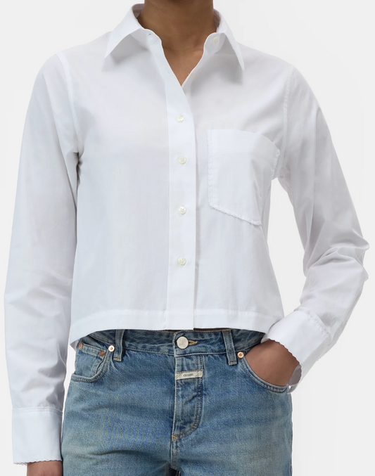 Closed Lace Detail Shirt