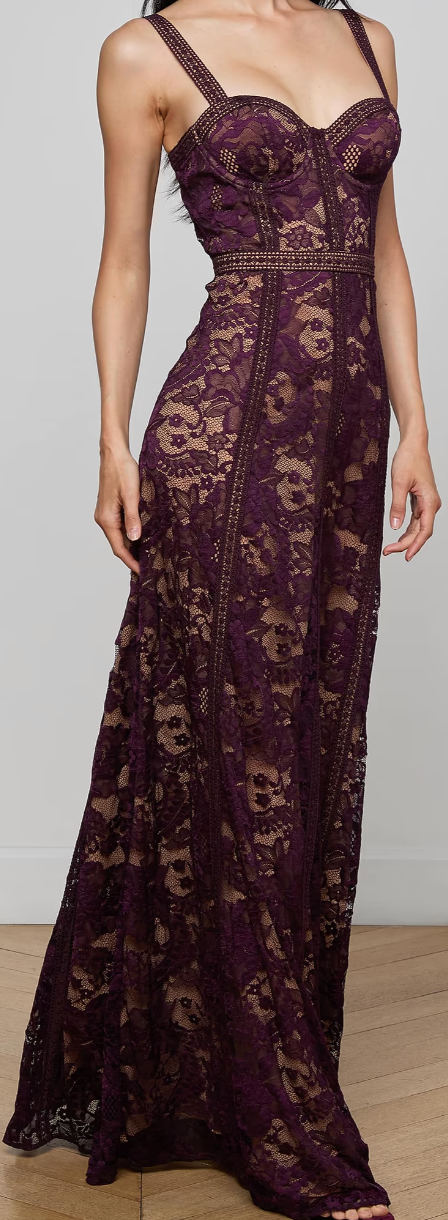 L'Agence Laynie Maxi Dress