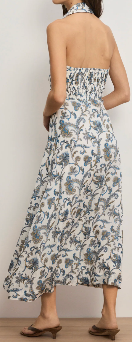 Veronica Beard Mackey Dress With Smocking