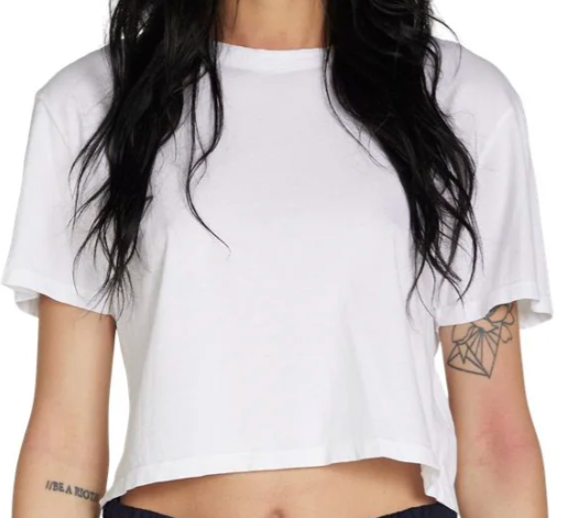 Les Tien May Crop Tee SP26