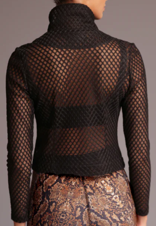 Heroine Sport Mesh Biker Jacket