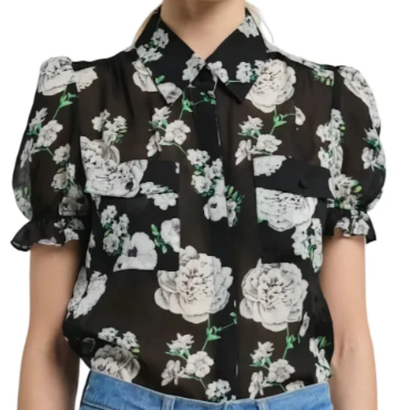 Generation Love Mina Floral Georgette Shirt
