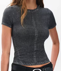 Rag & Bone Miramar Jersey Baby Tee