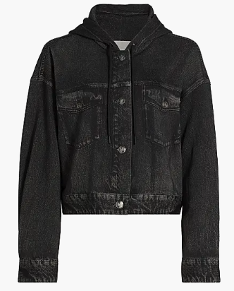 Rag & Bone Miramar Terry Hood Trckr Jckt