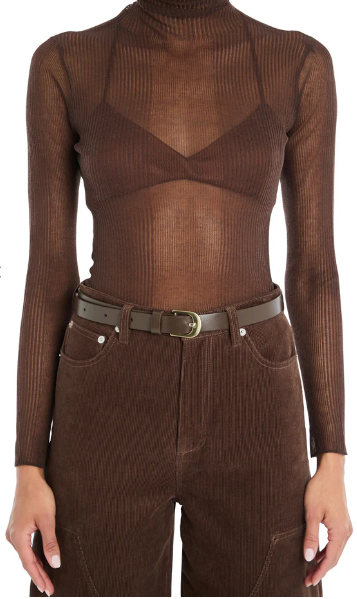 SER.O.YA Piper Sweater Slate Brown