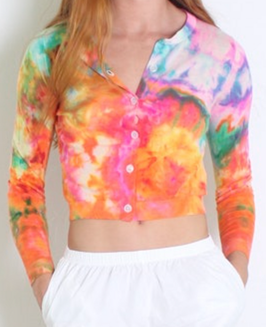 Love Tanjane Princess Crew L/S Lightweight Merino Wool Button Cardigan