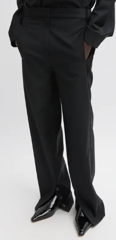 Tibi Recycled Tropical Wool Jules Trouser