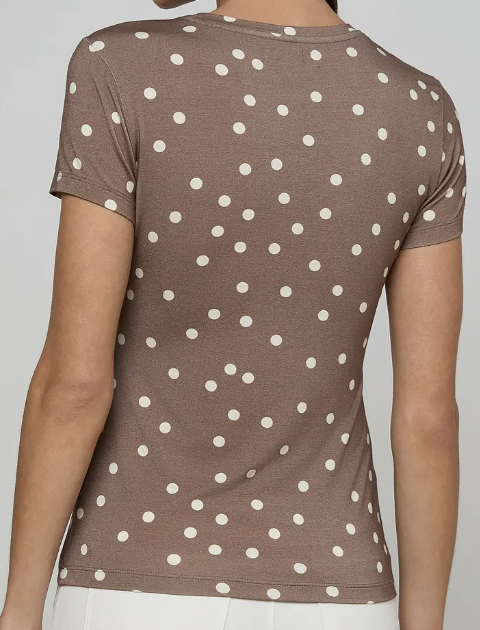 L'Agence Ressi S/S Crew Polka Dot