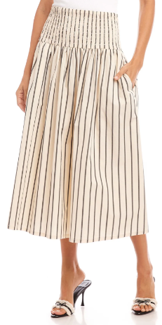 Fifteen Twenty Rhea Stripe Skirt