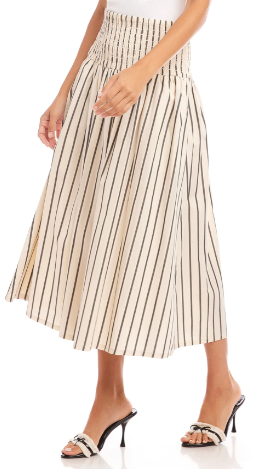 Fifteen Twenty Rhea Stripe Skirt