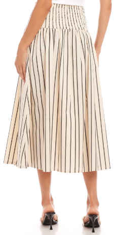 Fifteen Twenty Rhea Stripe Skirt