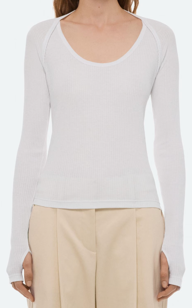 Helmut Lang Scoop Shrug LS.4x4 R