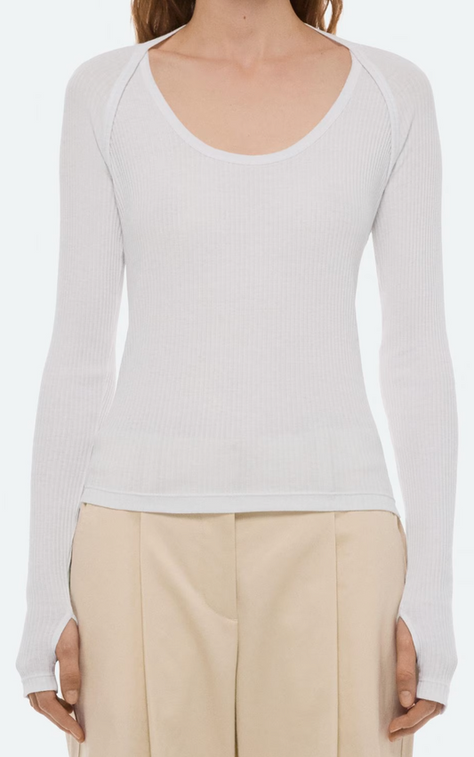 Helmut Lang Scoop Shrug LS.4x4 R