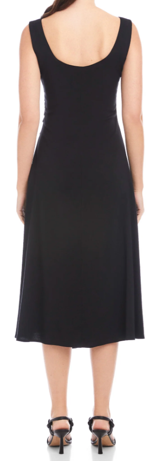 Fifteen Twenty Shari Side-Pleat Dress