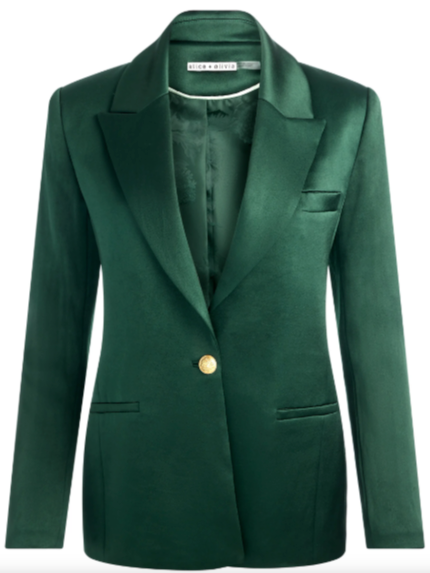 Alice + Olivia Silas Single Brstd Blazer