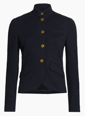 Rag & Bone Slade Cropped Textured Blazer