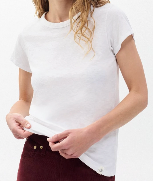 Rag & Bone The Slub Tee BRIGHTWHT