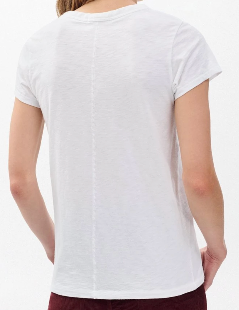 Rag & Bone The Slub Tee BRIGHTWHT