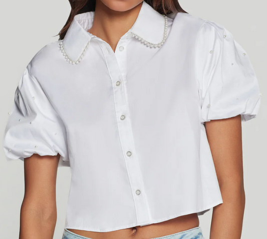 Generation Love Soo Pearl Poplin Shirt
