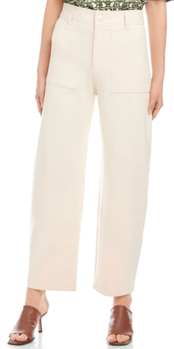Fifteen Twenty Stevie Barrel Leg Ankle Pants
