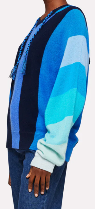 Brodie Stripe Triangle Hoodie