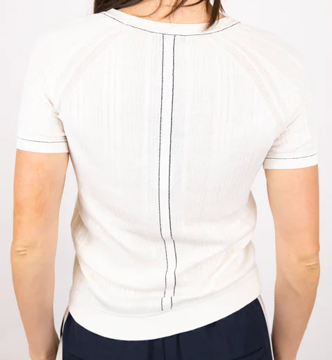 Rag & Bone Teresa Rib SS