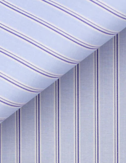 CISSA The BELLE, 100% Egyptian Cotton Sussex Stripe