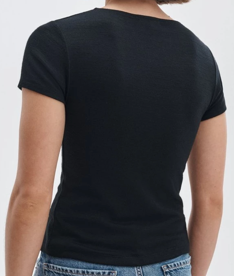 Rag & Bone The Knit Button Tee