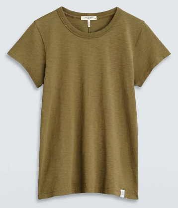 Rag & Bone The Slub Tee Olive