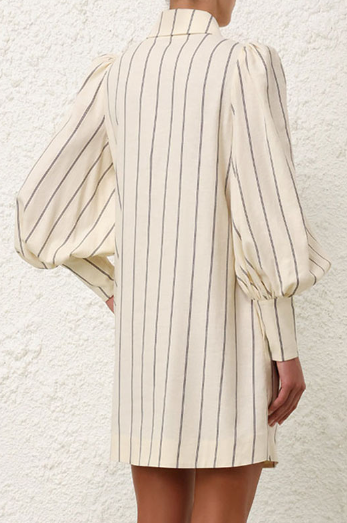 Zimmermann Natura Stripe Tunic Dress
