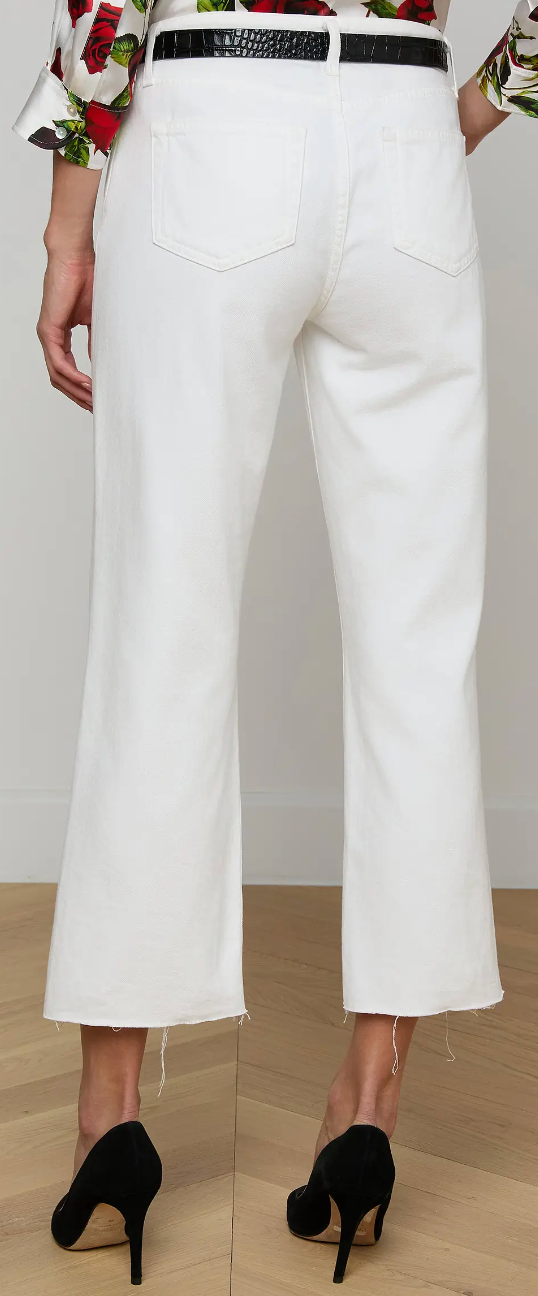 L'Agence Wanda HR Crop Wide Leg