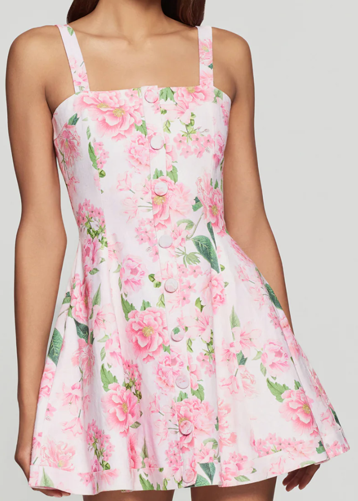 Generation Love Whitney Floral Linen Dress