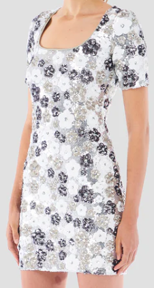 Le Superbe Winter Garden Shift Dress